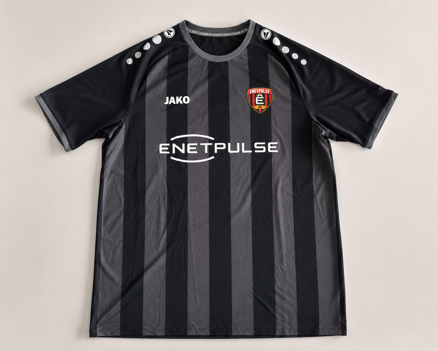 Enetpulse FC 25th anniversary football shirt